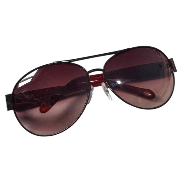 Fossil FW53 aviator sunglasses with brown gradient lenses 63 [] 13